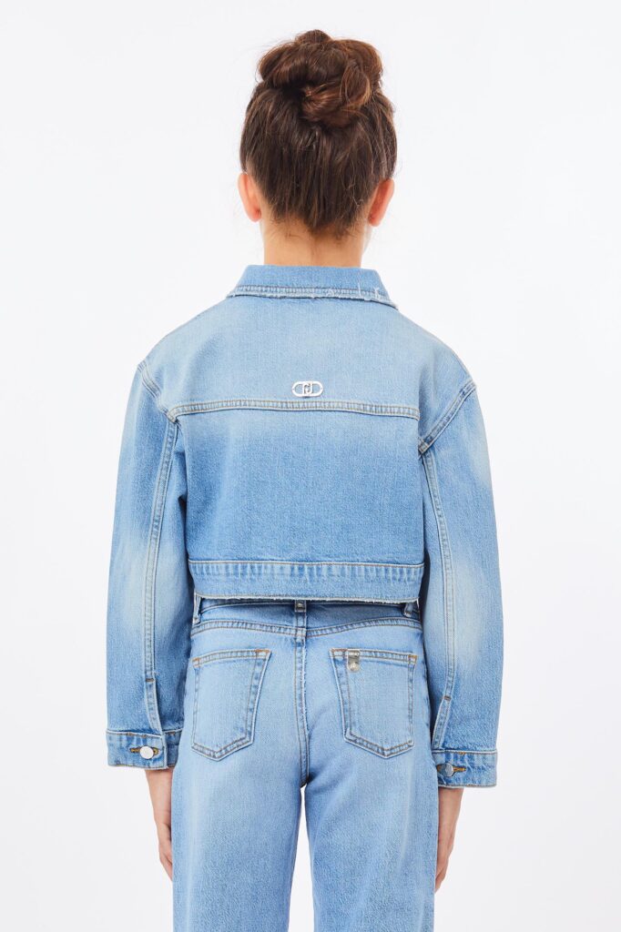 Liu Jo Giacca di jeans Denim Light Blu - immagine 4