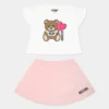 Moschino Completo t-shirt e gonna in jersey Teddy Bear