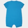 Moschino Kids Pagliaccetto azzurro per neonato con Teddy Bear e logo - immagine 2