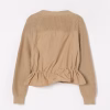 Pinko Pullover verde LS con tasche sul davanti - immagine 2